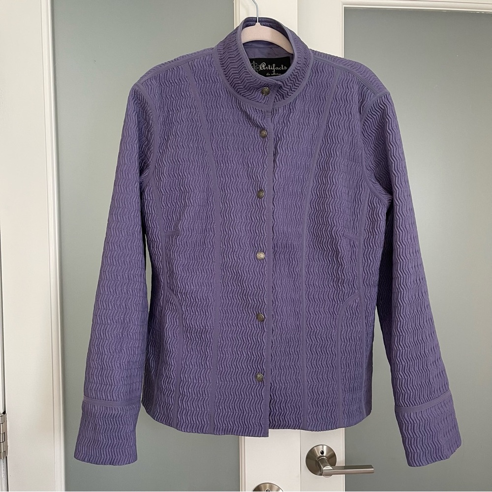 Artifacts Collection Quilted Jacket - Mandarin Co… - image 1